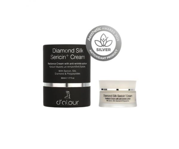 Diamond Silk Sericin+ Cream – Face & Neck