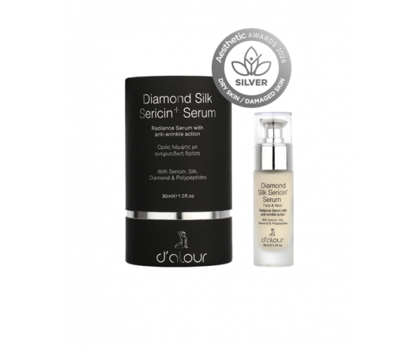 Diamond Silk Sericin+ Serum – Face & Neck