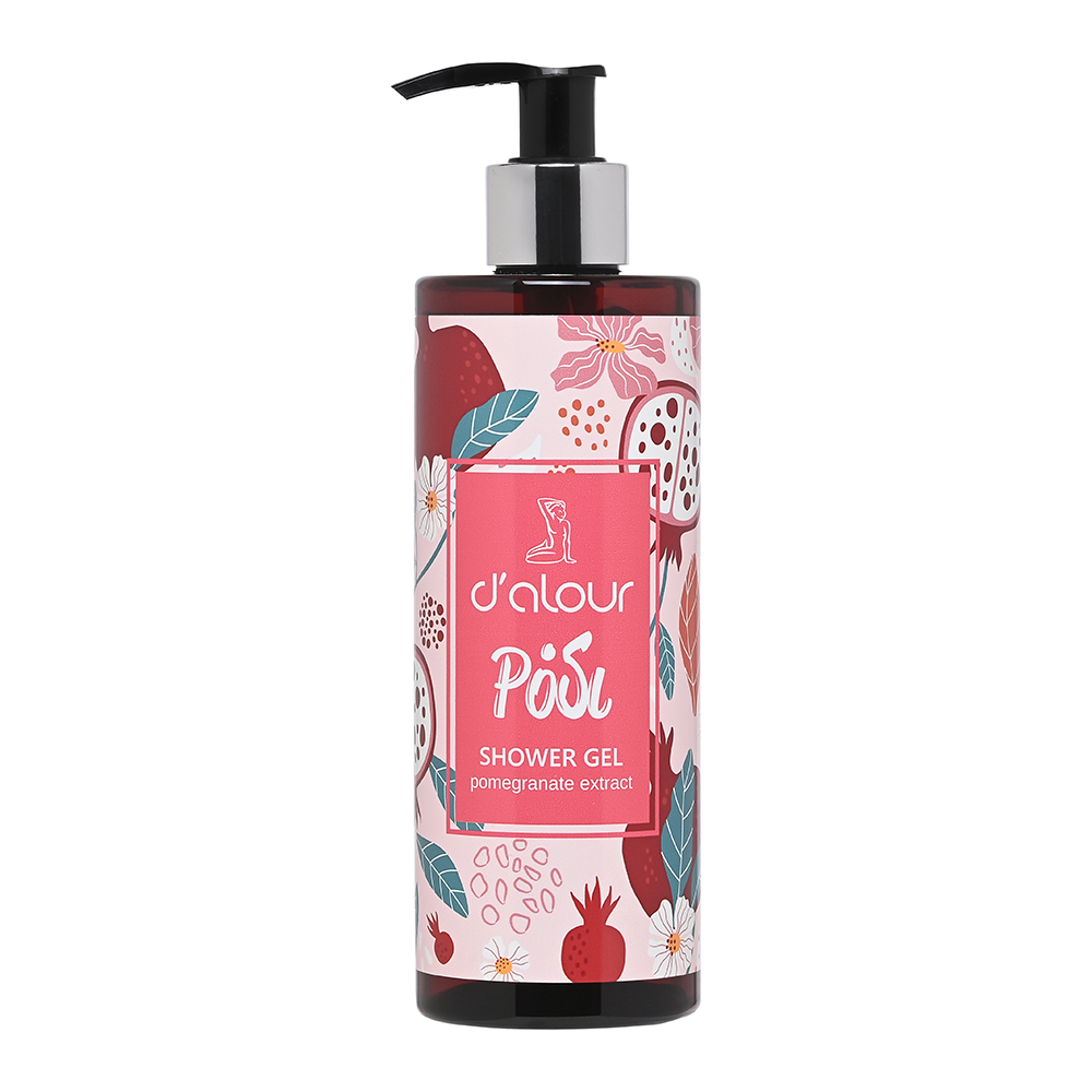 Pomegranate shower gel