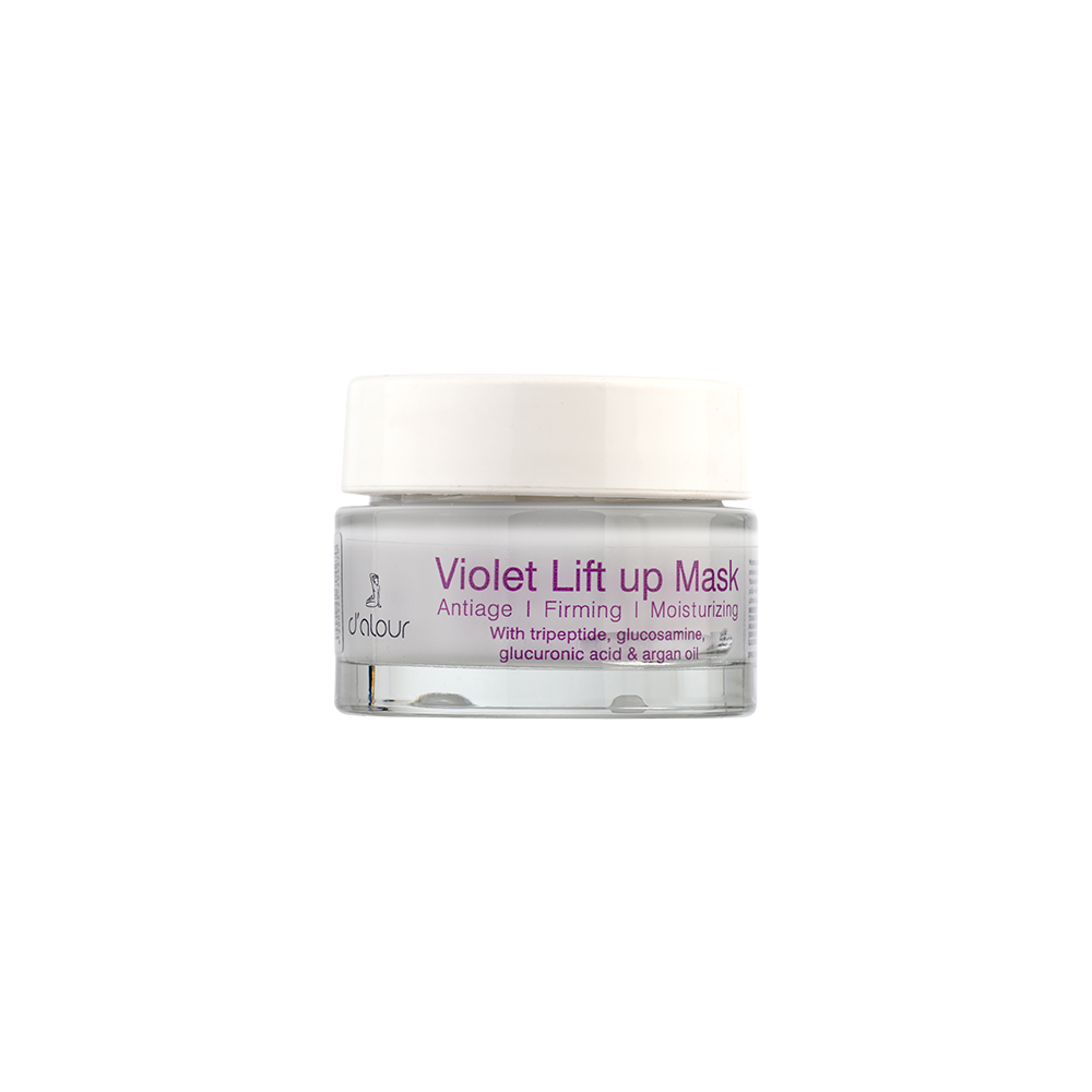 Violet lift up mask 
