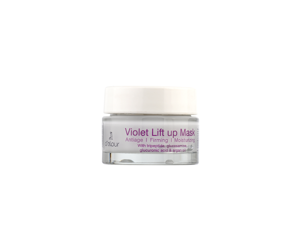 Violet lift up mask 