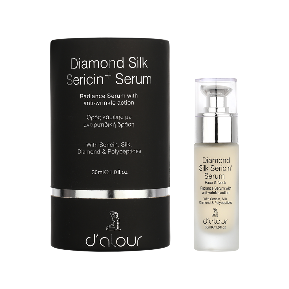 Diamond Silk Sericin+ Serum – Face & Neck