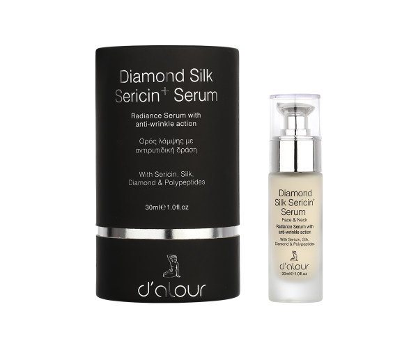 Diamond Silk Sericin+ Serum – Face & Neck