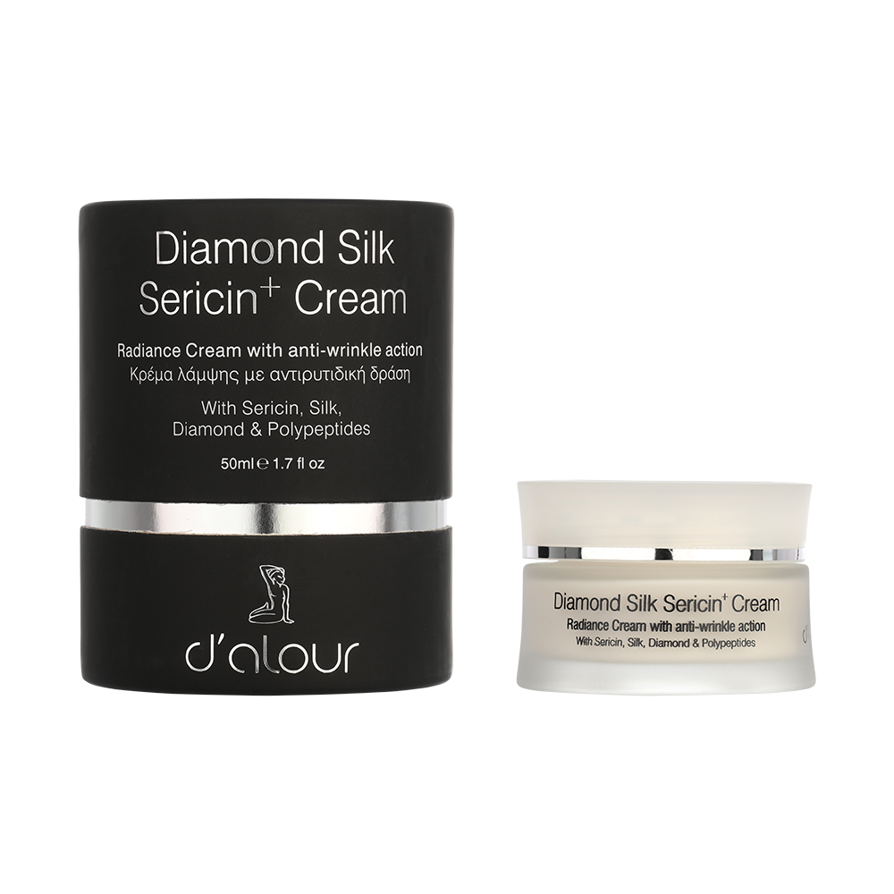 Diamond Silk Sericin+ Cream – Face & Neck