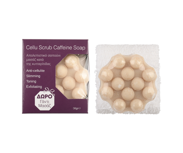 Cellu Scrub Caffeine Soap