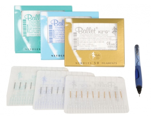 Βελόνες Ballet αποστειρωμένες ηλεκτρολυτικής αποτρίχωσης 