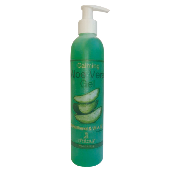 Aloe vera gel calming