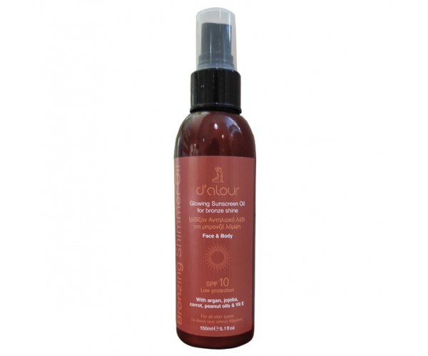 Bronzing Shimmer Oil SPF10 Low protection Face & Body